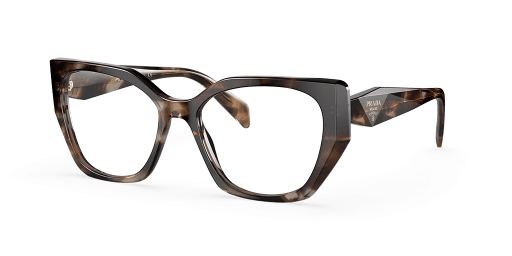 Prada 0PR 18WV női rózsaszín színű különleges formájú szemüveg