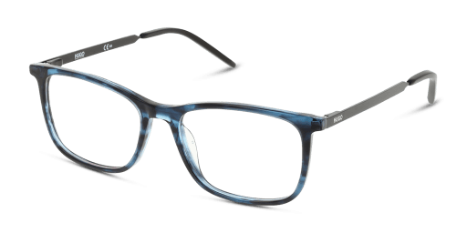 Hugo HG 1018 férfi fekete színű téglalap formájú szemüveg