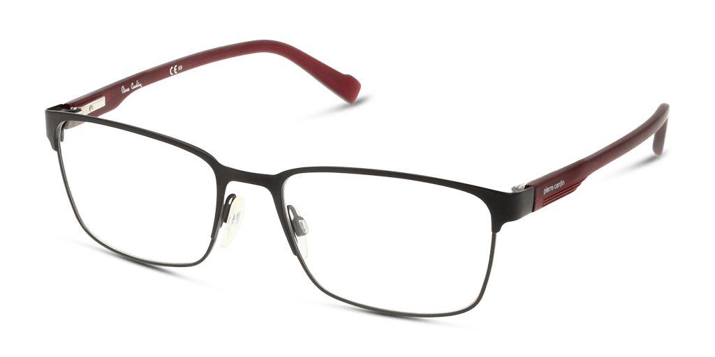 Pierre Cardin P.C. 6854 férfi fekete színű téglalap formájú szemüveg