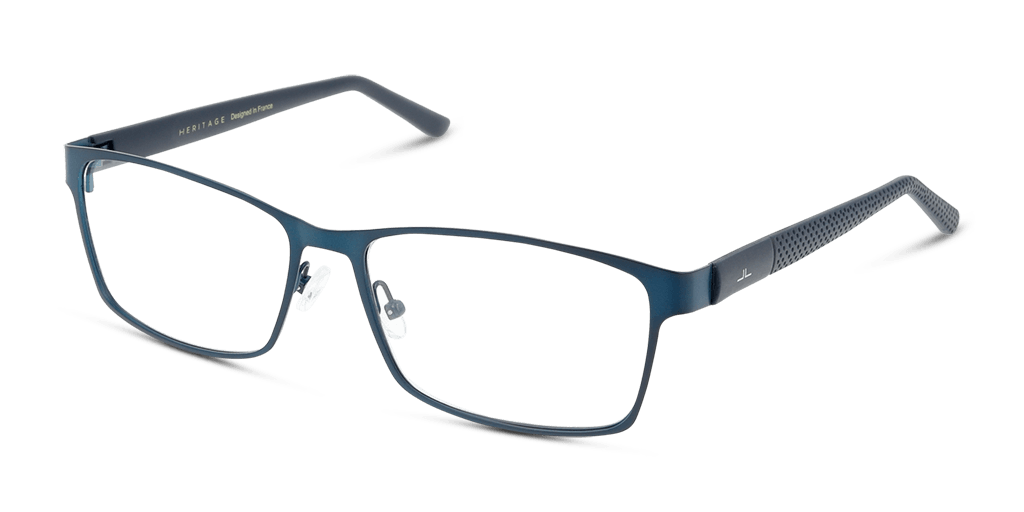Heritage HEOM5002 férfi kék színű téglalap formájú szemüveg