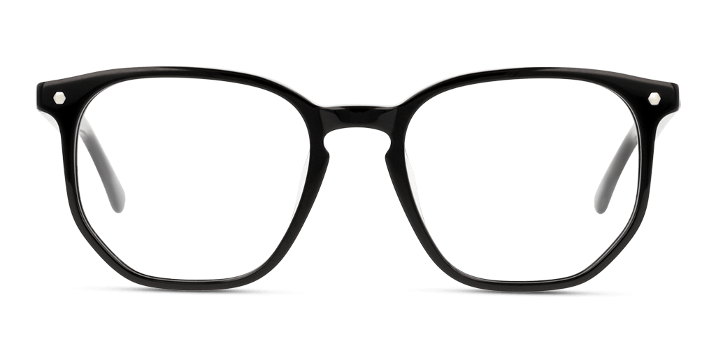 Unofficial UNOM0063 BB00 férfi fekete színű pantó formájú szemüveg