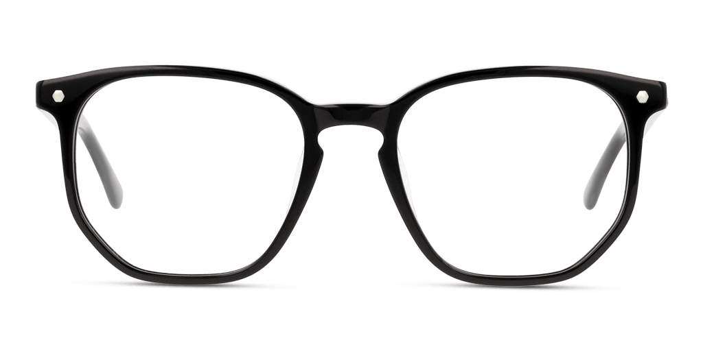 Unofficial UNOM0063 férfi fekete színű pantó formájú szemüveg