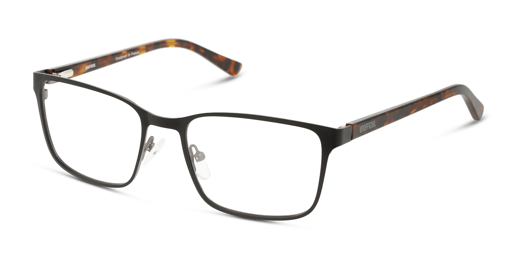 Unofficial UNOM0182 férfi fekete színű négyzet formájú szemüveg