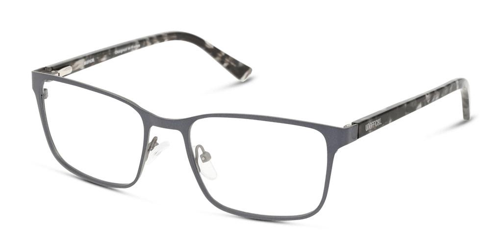 Unofficial UNOM0182 férfi szürke színű négyzet formájú szemüveg