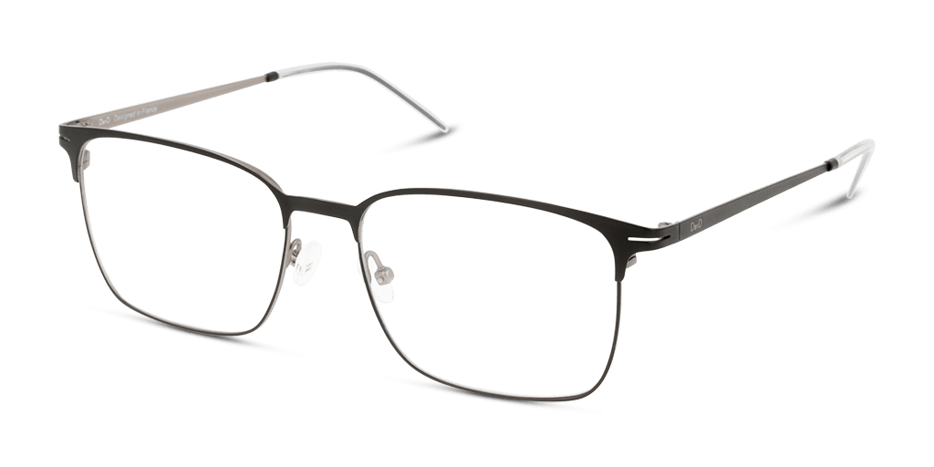 DbyD DBOM9020 férfi fekete színű téglalap formájú szemüveg