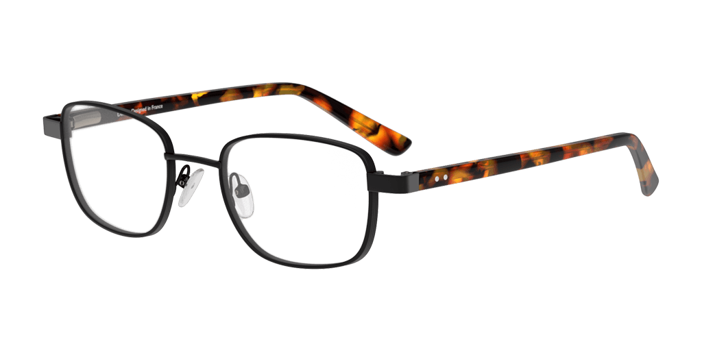 DbyD DBOU5001 férfi fekete színű négyzet formájú szemüveg