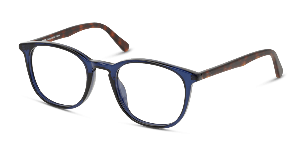Unofficial UNOM0188 CH00 férfi kék színű négyzet formájú szemüveg