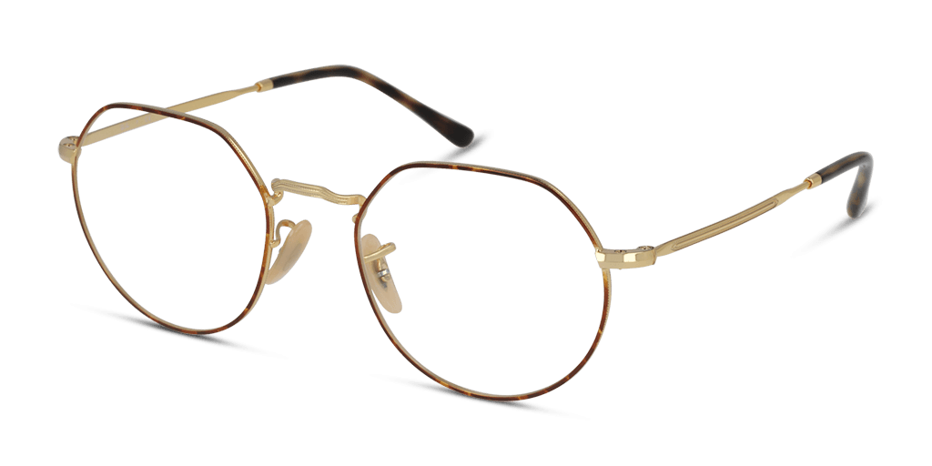 Ray-Ban RX6465 2945 férfi havana színű különleges formájú szemüveg