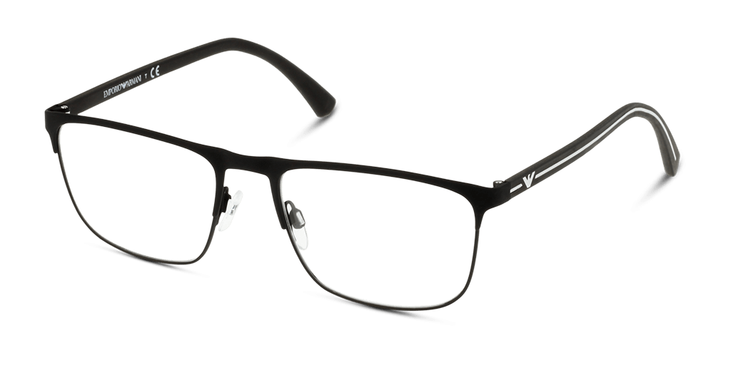 Emporio Armani EA1079 3094 férfi fekete színű téglalap formájú szemüveg