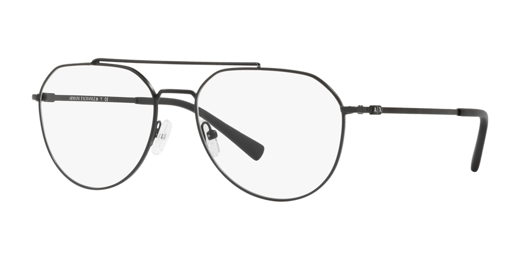 Armani Exchange AX1029 6063 férfi fekete színű különleges formájú szemüveg