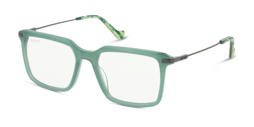 Unofficial UNSU0164 EGT0 férfi zöld színű téglalap formájú szemüveg