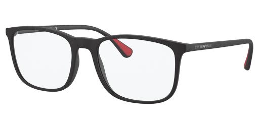 Emporio Armani 0EA3177 férfi fekete színű négyzet formájú szemüveg
