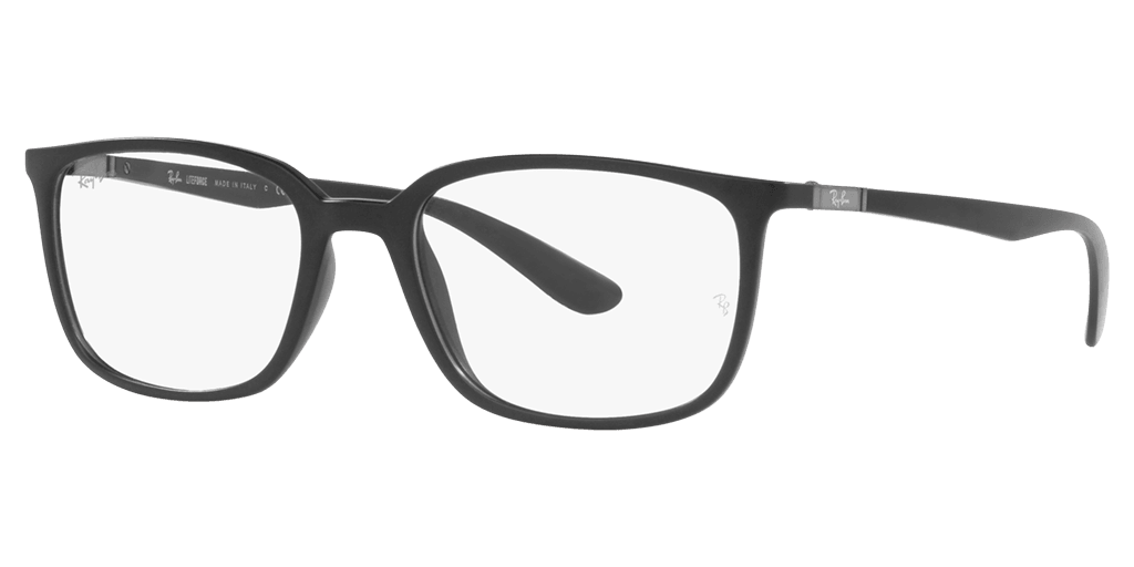 Ray-Ban 0RX7208 férfi fekete színű négyzet formájú szemüveg