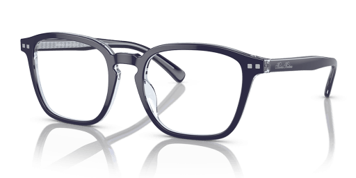 Brooks Brothers 0BB5049 férfi kék színű négyzet formájú szemüveg