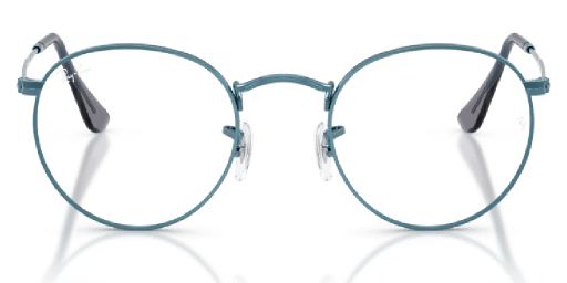 Ray-Ban 0RX3447V férfi kék színű kerek formájú szemüveg