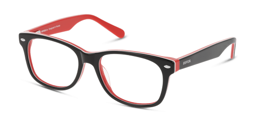 Unofficial UNOK5056 BB00 gyermek fekete színű téglalap formájú szemüveg