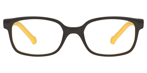 Unofficial UNOK0042 gyermek fekete színű téglalap formájú szemüveg
