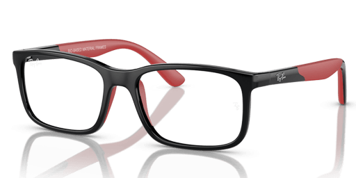 Ray-Ban 0RY1621 gyermek fekete színű téglalap formájú szemüveg