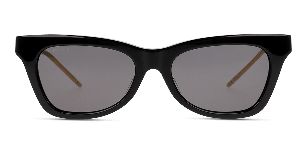 GUCCI GG0598S 001 női fekete színű téglalap formájú napszemüveg