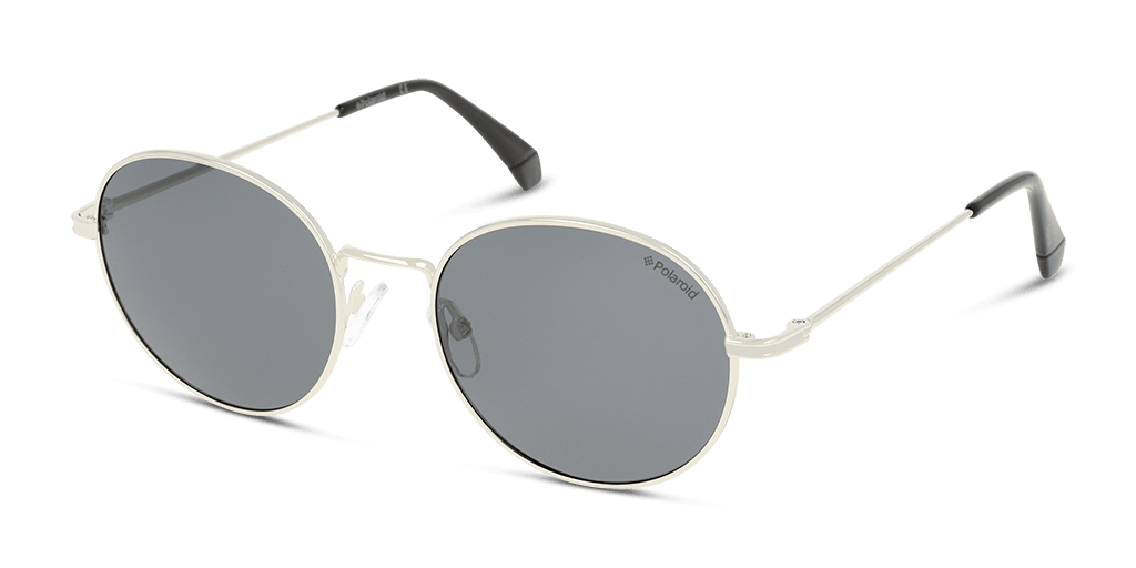 Polaroid PLD 6105/S/X 010 női ezüst színű kerek formájú napszemüveg