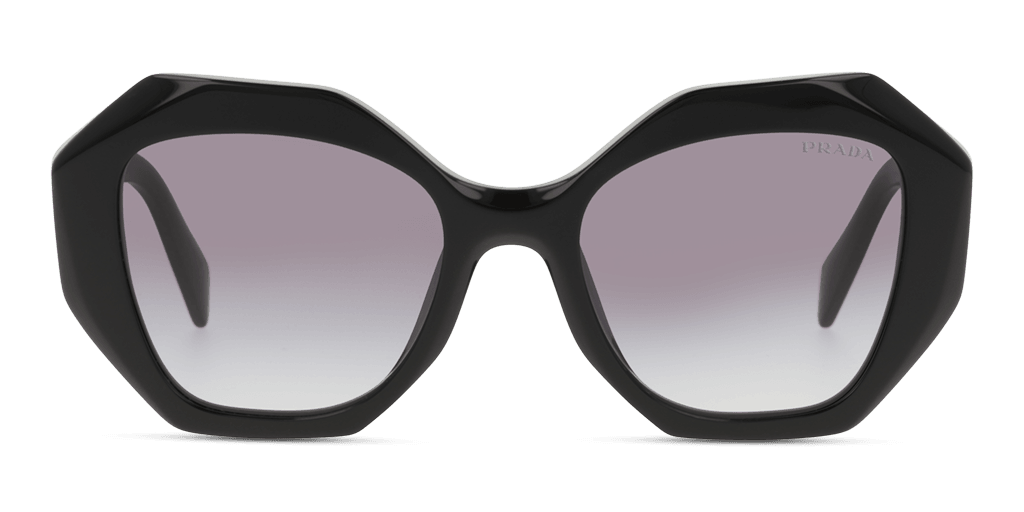 Prada PR 16WS 1AB5D1 női fekete színű különleges formájú napszemüveg