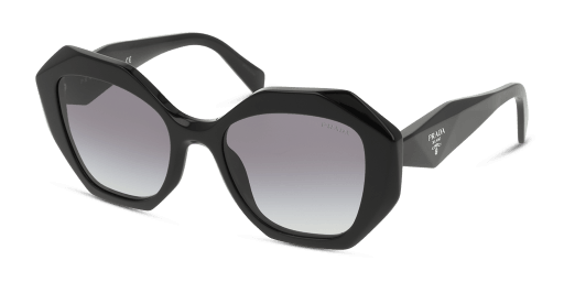 Prada PR 16WS 1AB5D1 női fekete színű különleges formájú napszemüveg