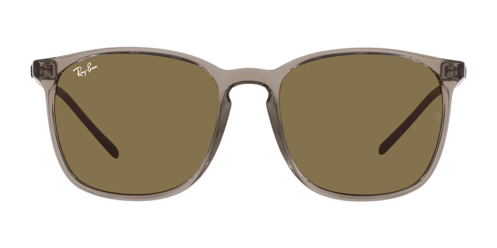 Ray-Ban RB4387 női átlátszó színű négyzet formájú napszemüveg
