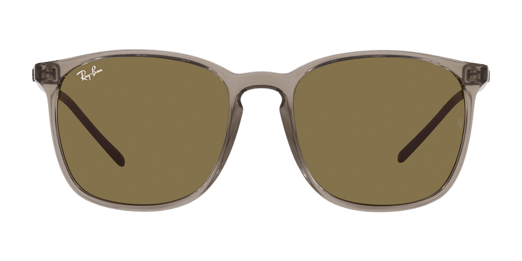 Ray-Ban RB4387 657273 női transzparens színű négyzet formájú napszemüveg