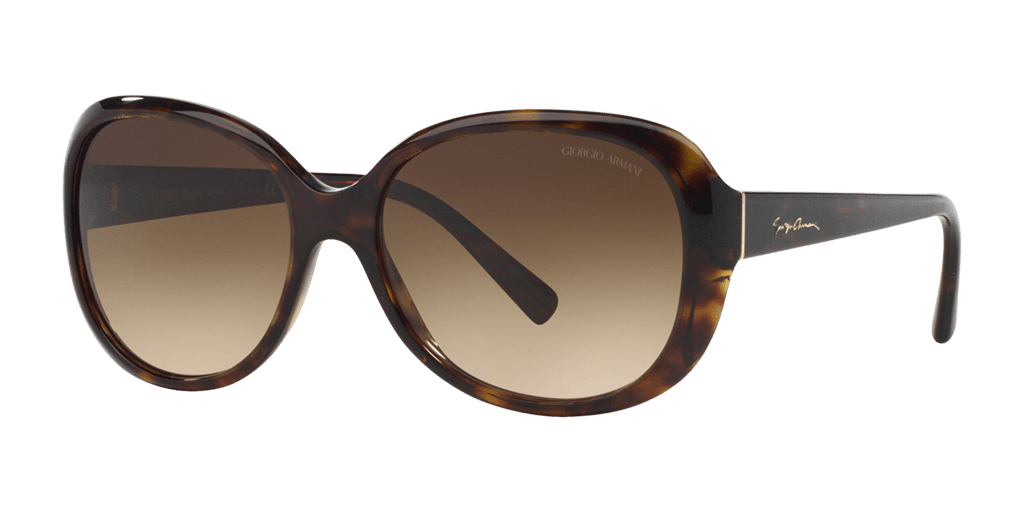 Giorgio Armani AR8047 502613 női havana színű kerek formájú napszemüveg