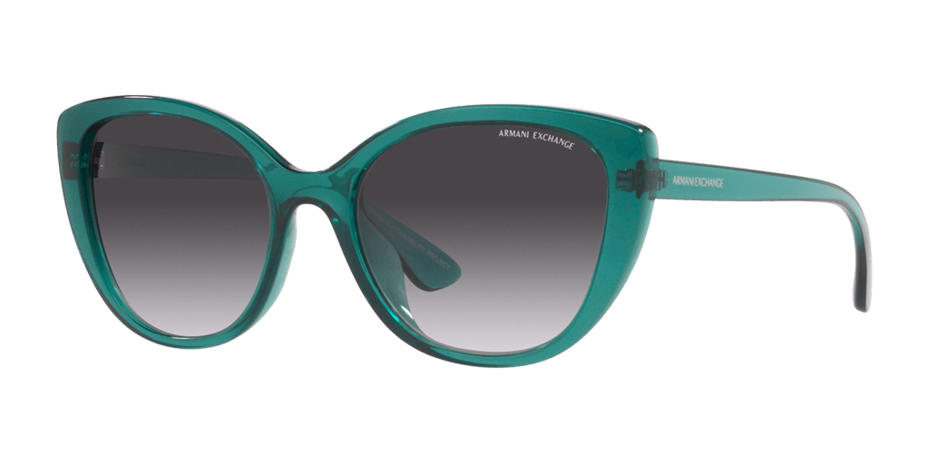 Armani Exchange AX4111SU 82908G női átlátszó színű macskaszem formájú napszemüveg