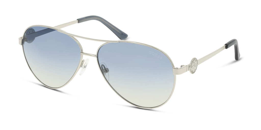 Guess GU7770 10W női ezüst színű pilóta formájú napszemüveg