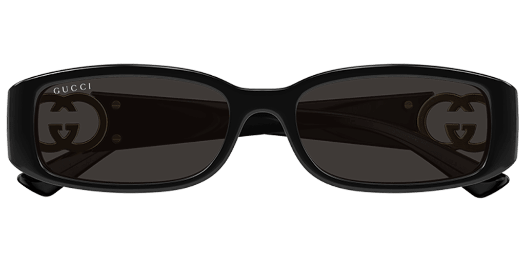 GUCCI GG1661S női fekete színű négyzet formájú napszemüveg