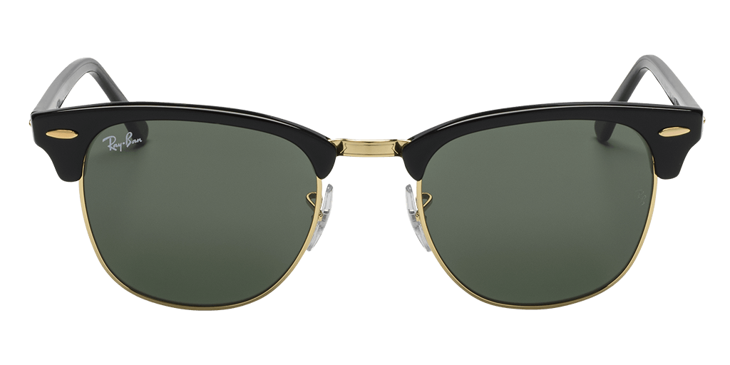 Ray-Ban Clubmaster RB3016 W0365 férfi fekete színű négyzet formájú napszemüveg