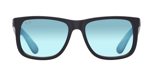 Ray-Ban RB4165 622/55 férfi fekete színű téglalap formájú napszemüveg