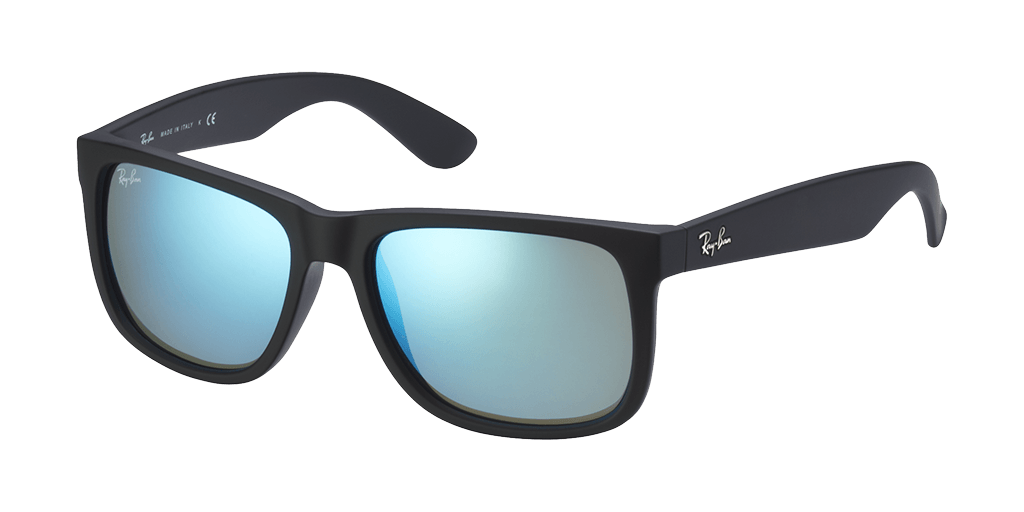 Ray-Ban RB4165 622/55 férfi fekete színű téglalap formájú napszemüveg