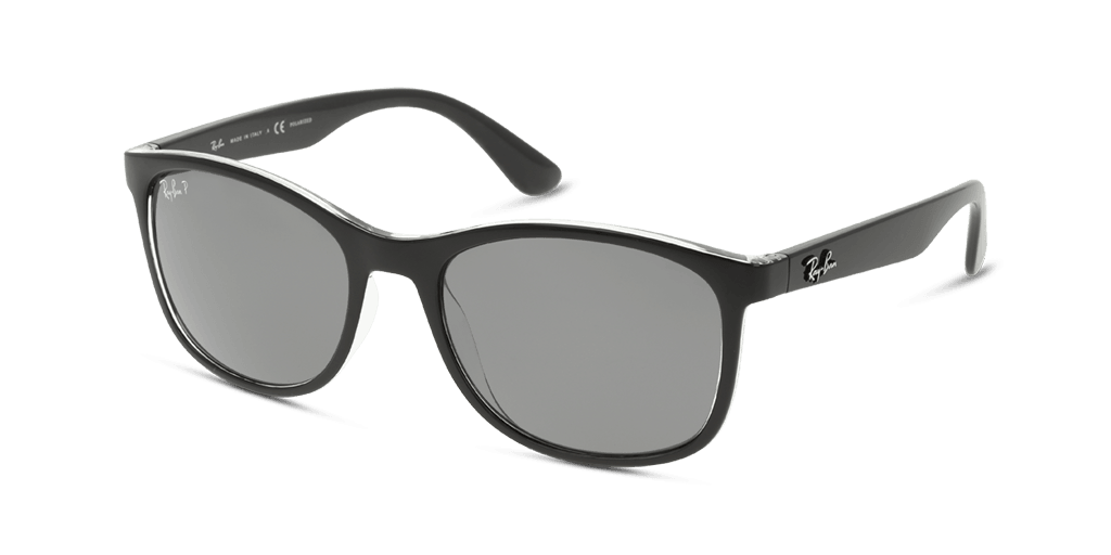 Ray-Ban RB4374 férfi fekete színű négyzet formájú napszemüveg