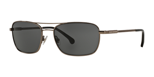 Brooks Brothers BB4016 150787 férfi szürke színű téglalap formájú napszemüveg