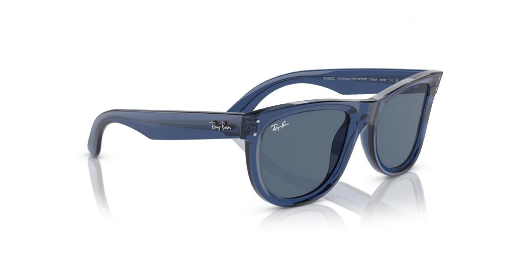 Ray-Ban RBR0502S 67083A férfi átlátszó színű négyzet formájú napszemüveg