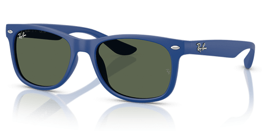 Ray-Ban 0RJ9052S férfi kék színű négyzet formájú napszemüveg