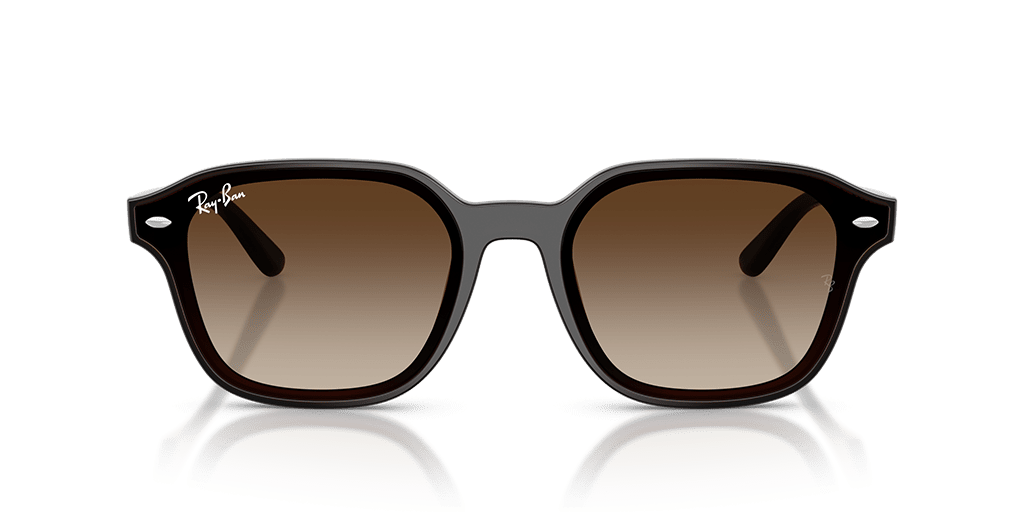 Ray-Ban 0RB4458D férfi barna színű négyzet formájú napszemüveg