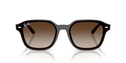 Ray-Ban 0RB4458D férfi barna színű négyzet formájú napszemüveg