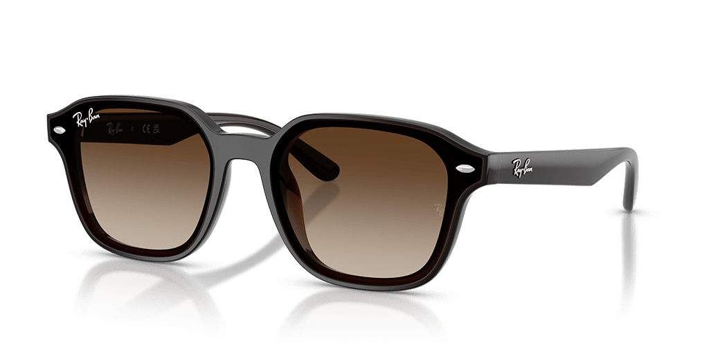 Ray-Ban 0RB4458D férfi barna színű négyzet formájú napszemüveg
