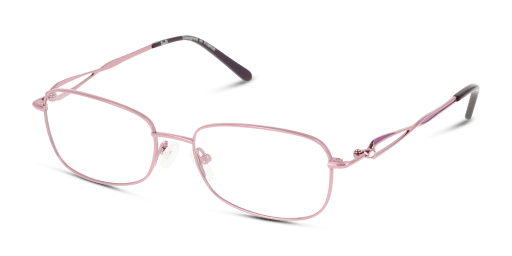 DbyD DBOF9004 VV00 női rózsaszín színű téglalap formájú szemüveg