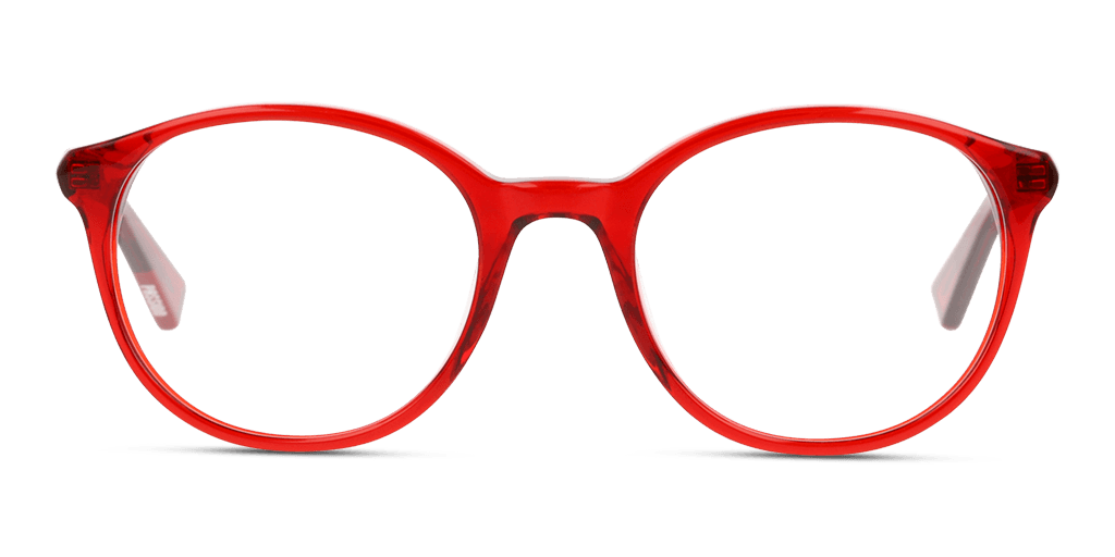Unofficial UNOT0073 női piros színű pantó formájú szemüveg
