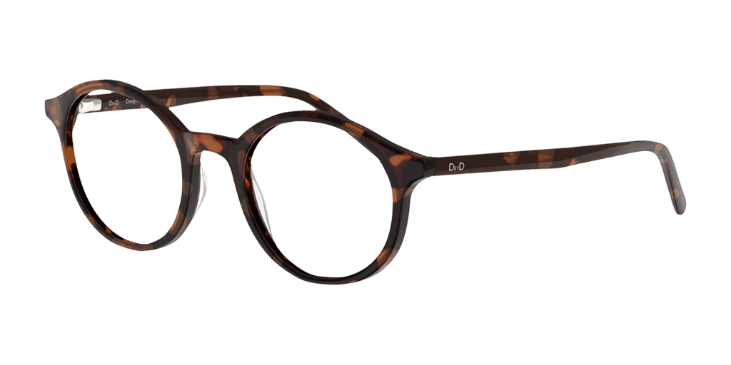 DbyD DBOF5033 női havana színű kerek formájú szemüveg