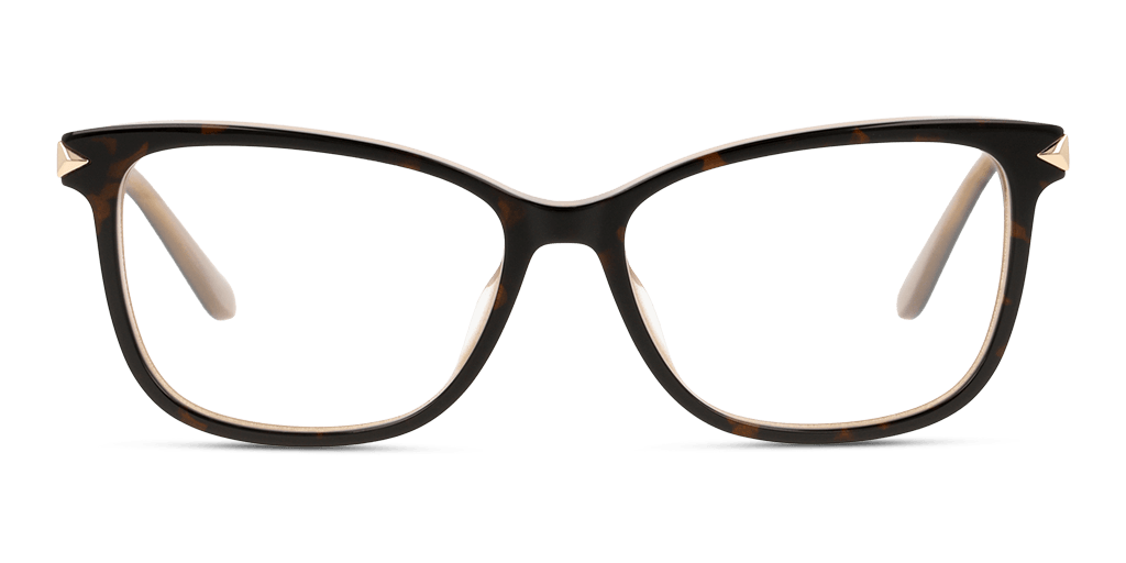 Guess GU2754 női havana színű téglalap formájú szemüveg