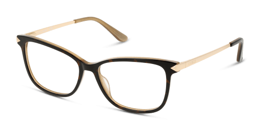 Guess GU2754 női havana színű téglalap formájú szemüveg