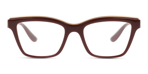 Dolce and Gabbana DG5064 3285 női átlátszó színű négyzet formájú szemüveg