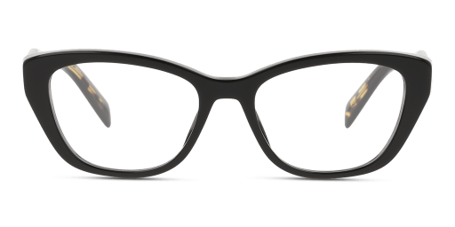 Prada PR 19WV női fekete színű macskaszem formájú szemüveg