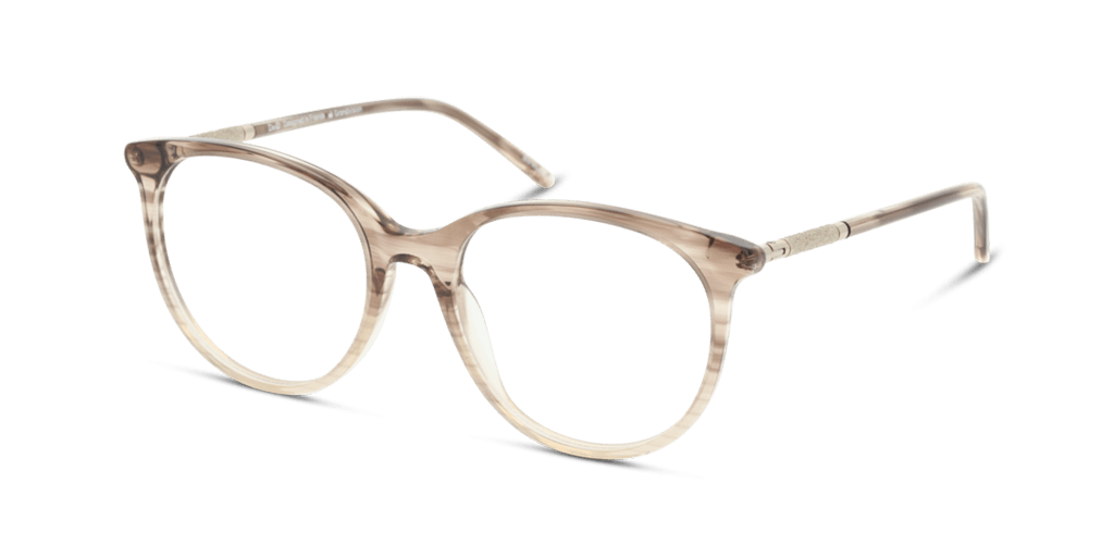 DbyD DBOF5067 ND00 női barna színű mandula formájú szemüveg